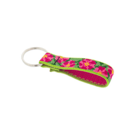 3/4in Petunias Keychain