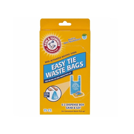 Arm & Hammer Easy-Tie Waste Bags (75 Count)