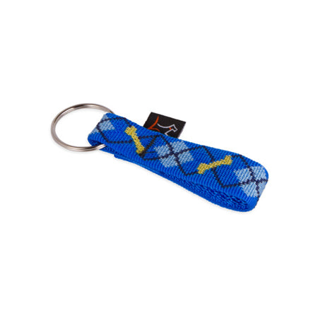 3/4in Dapper Dog Keychain