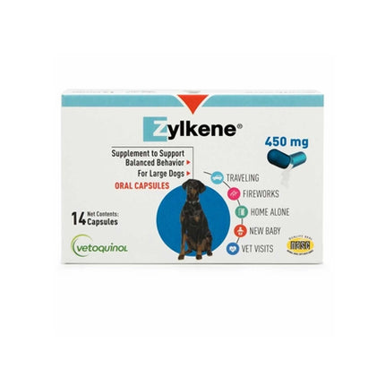 Vetoquinol Zylkene 450mg (14 capsules)