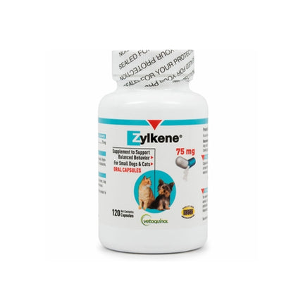 Vetoquinol Zylkene 75mg (120 capsules)