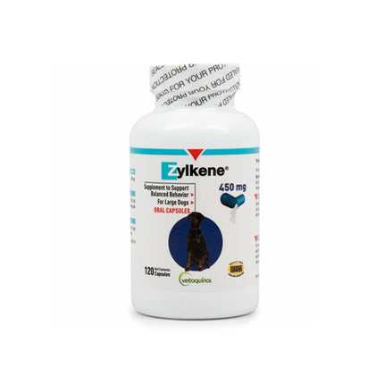 Vetoquinol Zylkene 450mg (120 capsules)