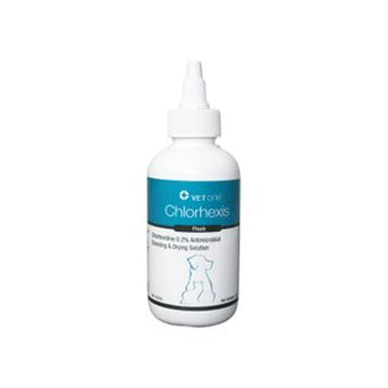 Chlorhexis Flush Antimicrobial Cleansing & Drying Solution (4 oz)