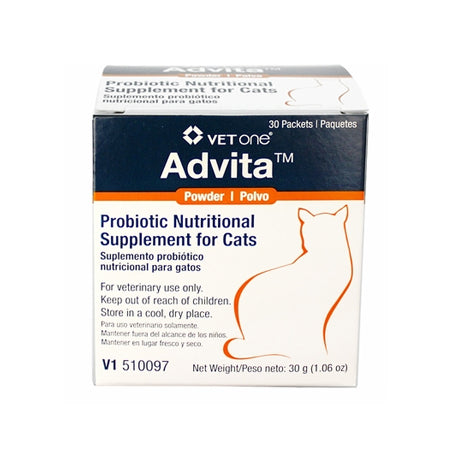 Advita Probiotic Nutritional Supplement for Cats (30 Packets)