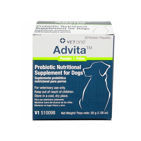 Advita Probiotic Nutritional Supplement for Dogs (30 Packets)