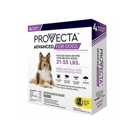 4 Month Provecta Advanced for Large Dogs (21-55 Lbs)