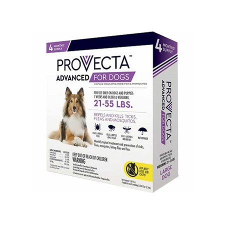 4 Month Provecta Advanced for Large Dogs (21-55 Lbs)
