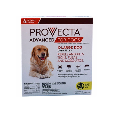 4 Month Provecta Advanced for Extra Large Dogs (Over 55 Lbs)