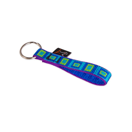 1/2in Sea Glass Keychain