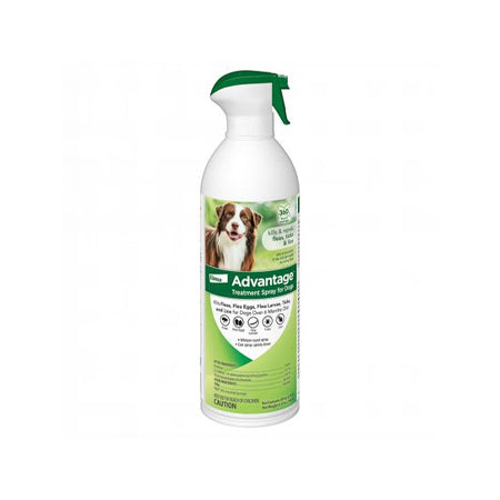 Advantage Treatment Spray for Dogs, 8-Oz
