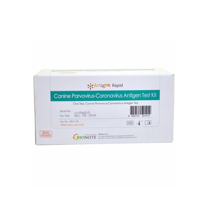 Anigen Canine Parvovirus-Coronavirus Antigen Test Kit (10 Tests)