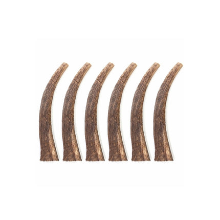 6-PACK Spizzles Elk Antler Dog Chew - Solid (Large) 7"