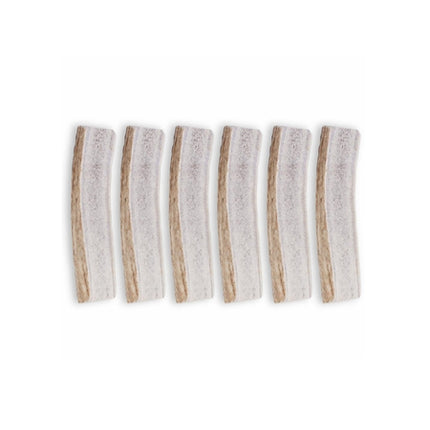 6-PACK Spizzles Elk Antler Dog Chew - Split (Small) 4"