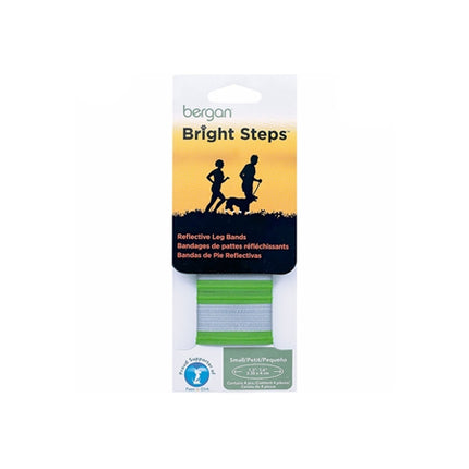 Bergan Bright Steps Reflective Leg Bands - Small Green