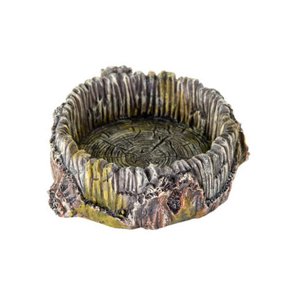 BioBubble Decorative Stump Bowl - Small (5" x 4" x 9")