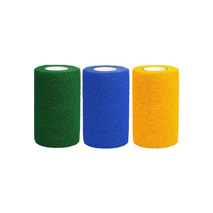Cohesiant Wrap Bright Color - Assortment (Blue/Green/Yellow) (2"x5yd)