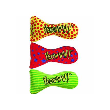 Yeowww! Stinkies Catnip Filled Sardine Toy - Single (Assorted)