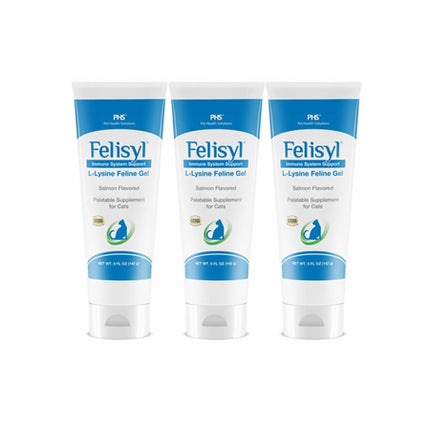 3-PACK Felisyl L-lysine Immune System Support Gel for Cats (15 oz)