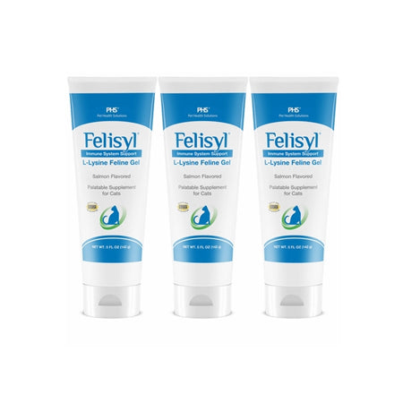 3-PACK Felisyl L-lysine Immune System Support Gel for Cats (15 oz)