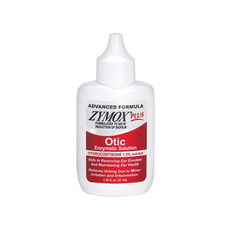 Zymox Plus Otic Advanced Formula W/ Hydrocortisone 1.0% (1.25 Oz)
