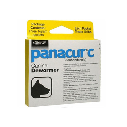 Panacur C Canine Dewormer (1 Gram)