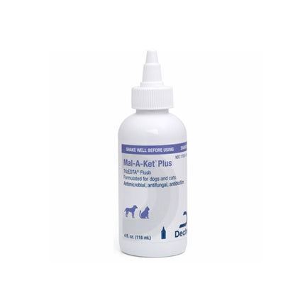 Mal-A-Ket Plus TrizEDTA Flush for Dogs & Cats, 4-oz bottle