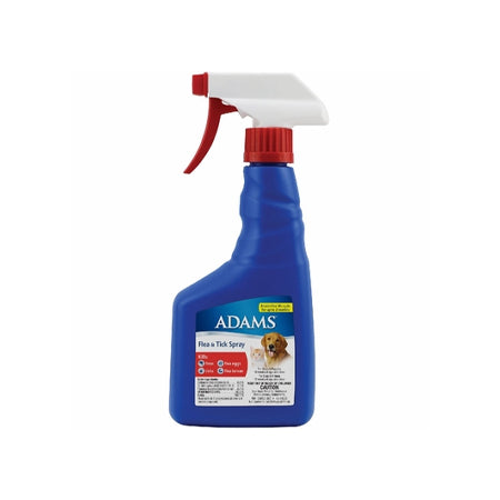 Adams Flea and Tick Spray, 16OZ