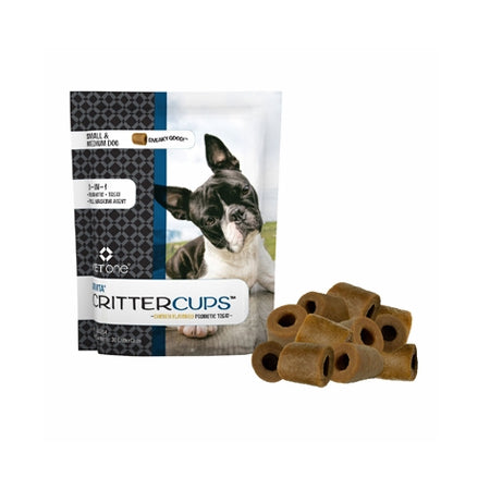 Advita Crittercups Probiotic Treat for Small and Medium Dogs - Chicken Flavor (30 Count)