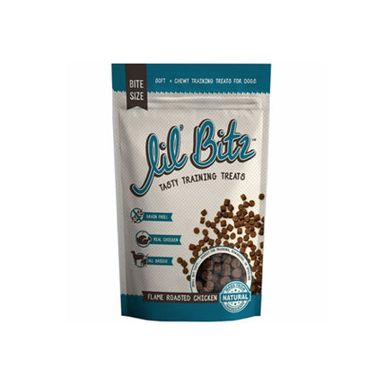 Lil' Bitz Flame Roasted Chicken Training Treats (4 oz)