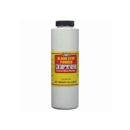 Durvet Blood Stop Powder for Animals (16 oz) - [Controls Minor Bleeding]