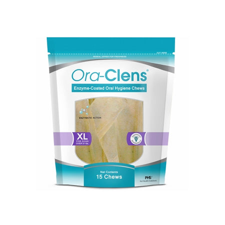 Ora-Clens Oral Hygiene Chews X-Large (15 Chews)
