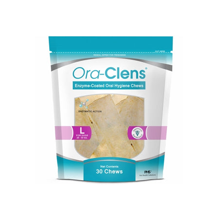 Ora-Clens Oral Hygiene Chews Large (30 Chews)