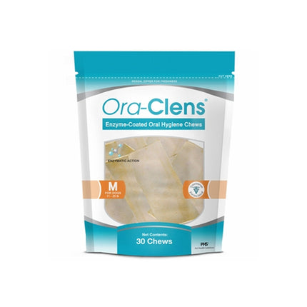 Ora-Clens Oral Hygiene Chews Medium (30 Chews)