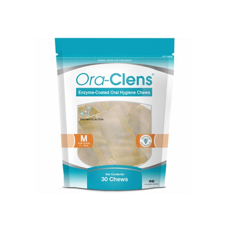 Ora-Clens Oral Hygiene Chews Medium (30 Chews)