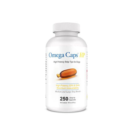 Omega-Caps HP Snip Tips for Medium & Large Dogs (250 Capsules)