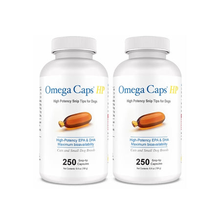 Omega-Caps HP Snip Tips for Cats & Smaller Dogs (500 Capsules)