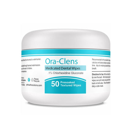 Ora-Clens Dental Wipes (50 Count)