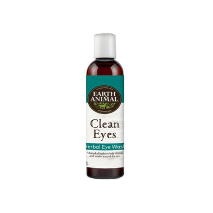Earth Animal Herbal Topical Remedies Clean Eyes Dog & Cat Eye Wash, 4-oz bottle