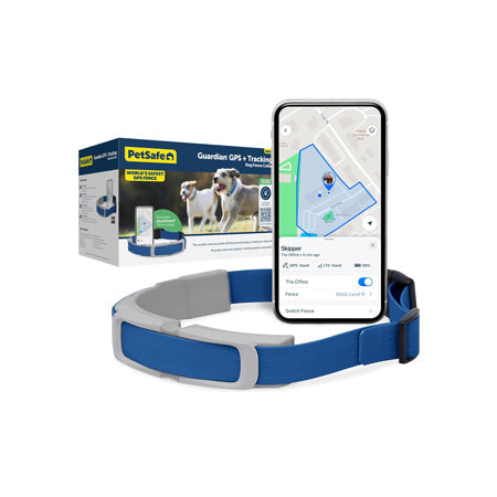 PetSafe Guardian GPS + Tracking Dog Fence Collar – Wireless Dog Fence with Real-Time Tracking