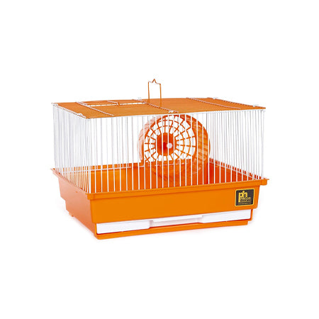 Prevue Pet Products Single-Story Hamster and Gerbil Cage - Orange