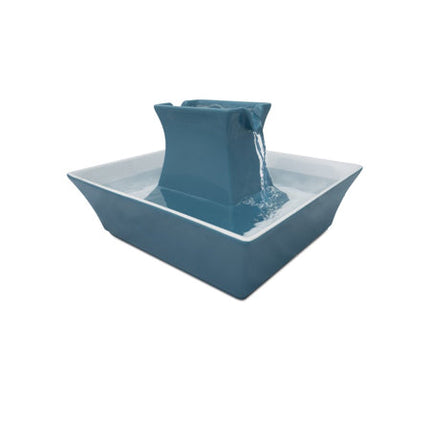 PetSafe Blue Stoneware Pagoda Fountain - PWW00-14898