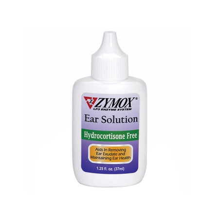 Zymox Ear Solution W/O Hydrocortisone (1.25 Oz)
