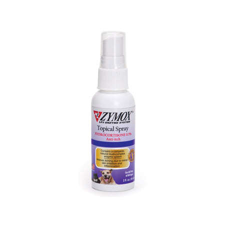 Zymox Topical Spray with 0.5% Hydrocortisone (2 Oz)