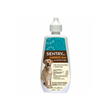 SENTRY Earmite Ear Miticide for Dogs (3 oz)