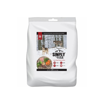 Simply Wild Lean Dog Chicken & Brown Rice Dog Food (20 lbs)