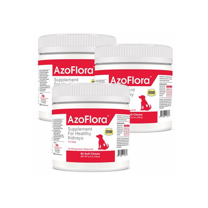 3-PACK Azoflora Kidney Support (270 Soft Chews)