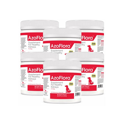 6-PACK Azoflora Kidney Support (540 Soft Chews)