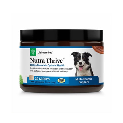 Ultimate Pet Nutrition Nutra Thrive Multivitamin Powder Supplement for Dogs, 3.3 oz.