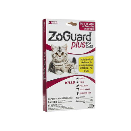 Zoguard Plus for Cats (3 Pack)