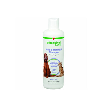 Vetoquinol Aloe & Oatmeal Shampoo (16 oz)